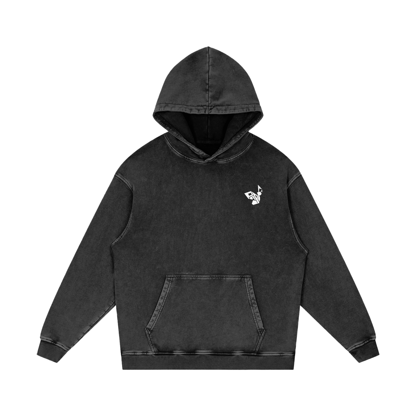 Unchained Collection: Acid Wash Oversized Hoodie