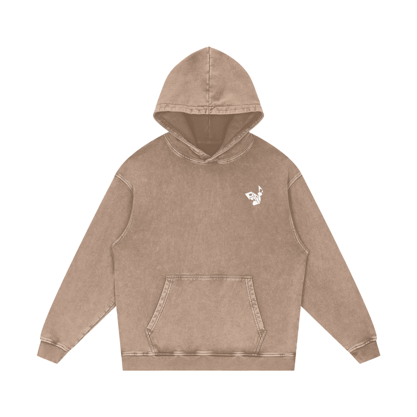 Unchained Collection: Acid Wash Oversized Hoodie